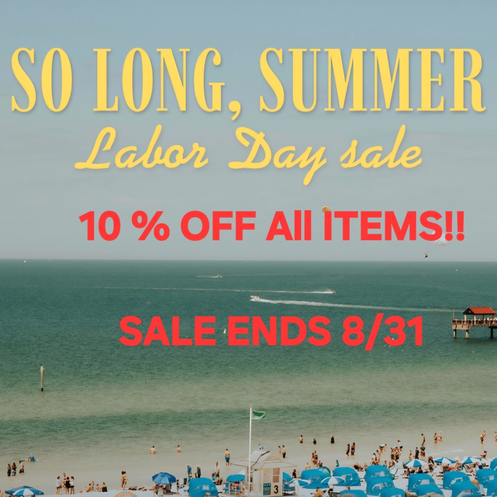 Labor Day Sale Announcement
